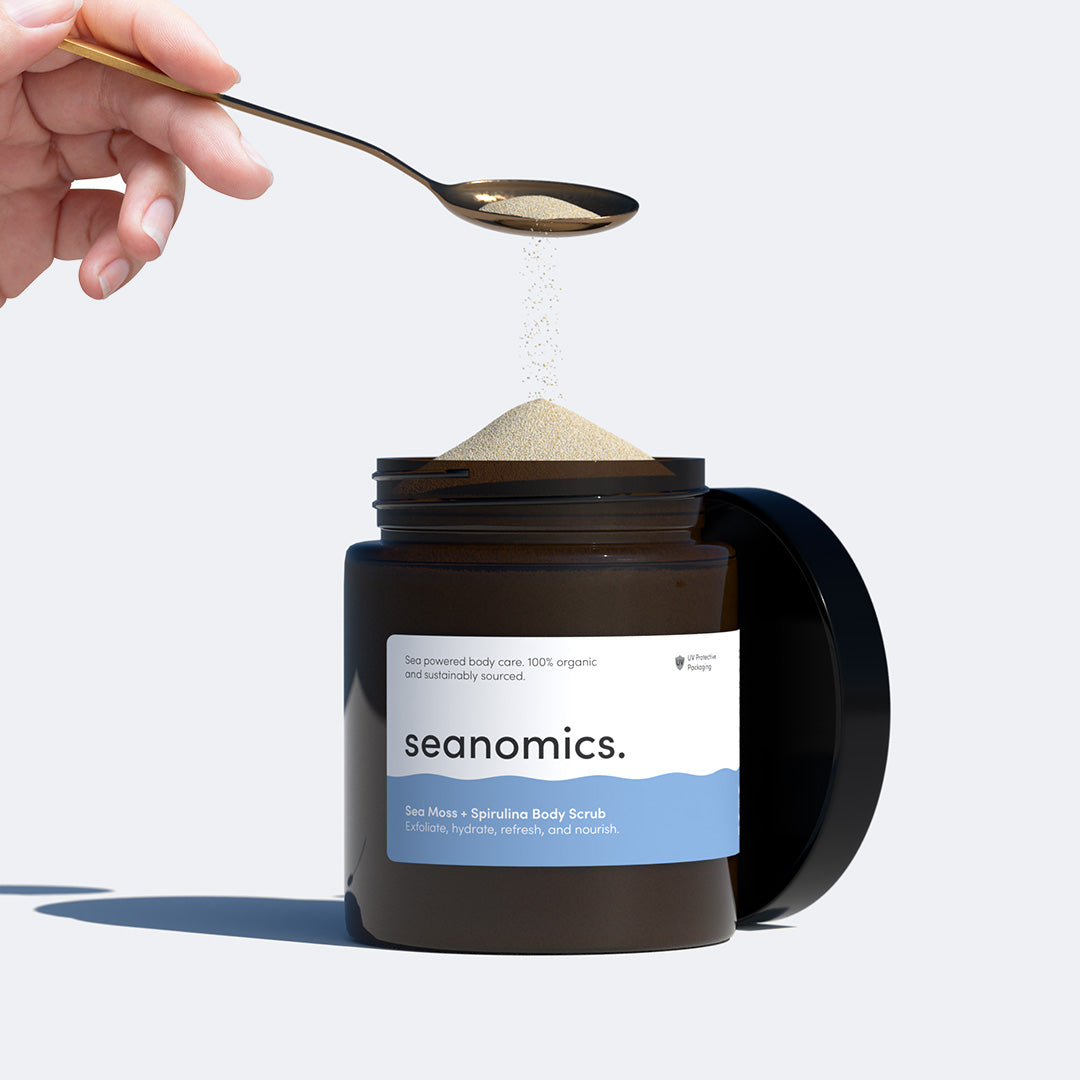 Sea Moss + Spirulina Body Scrub